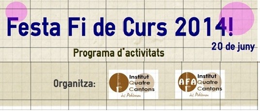 Festa Fi de Curs 2013-2014‏