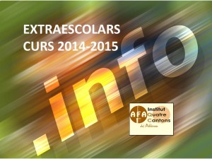 EXTRAESCOLARS 2014-2015