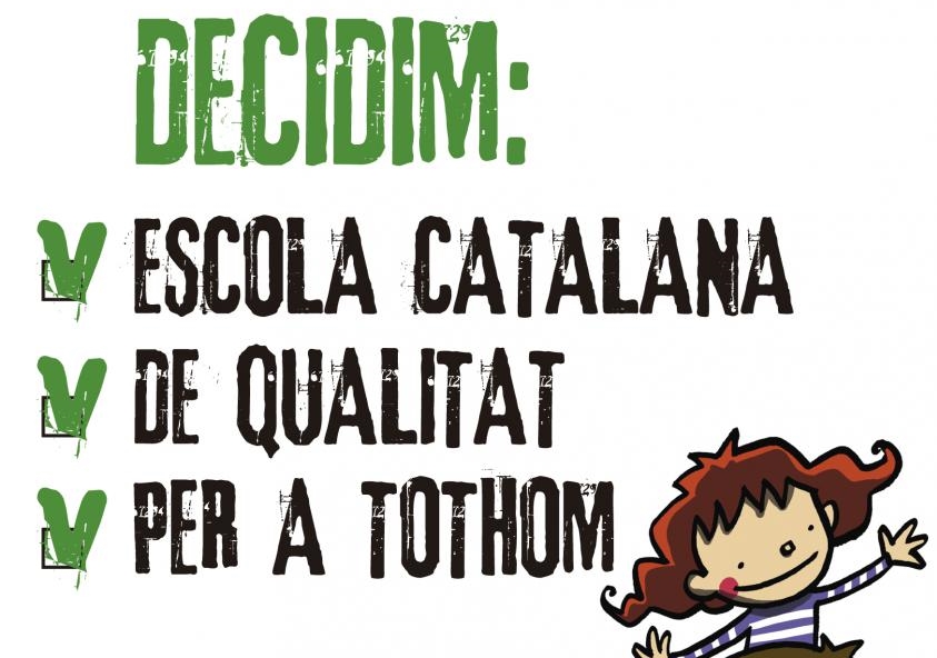 Faltes 6 dies perquè es trenqui el model educatiu català. MOBILITZA’T!