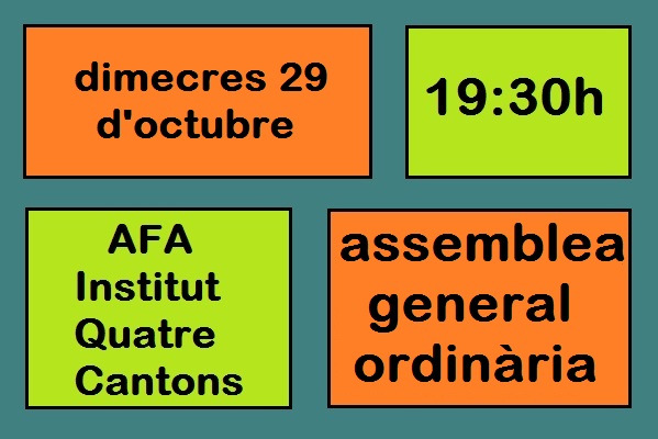 Assemblea general AFA Quatre Cantons