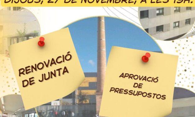 Assemblea de l’AFA: 27 de novembre a les 19h