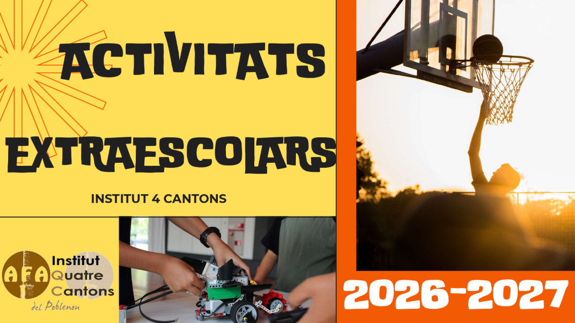 Oferta d’activitats extraescolars pel Curs 2026-2027