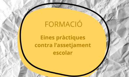 Formació: Eines pràctiques contra l’assetjament escolar